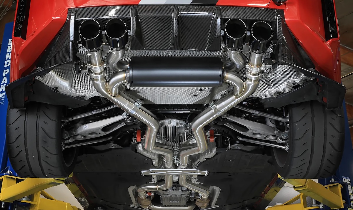 performance exhaust afe power undercar full system