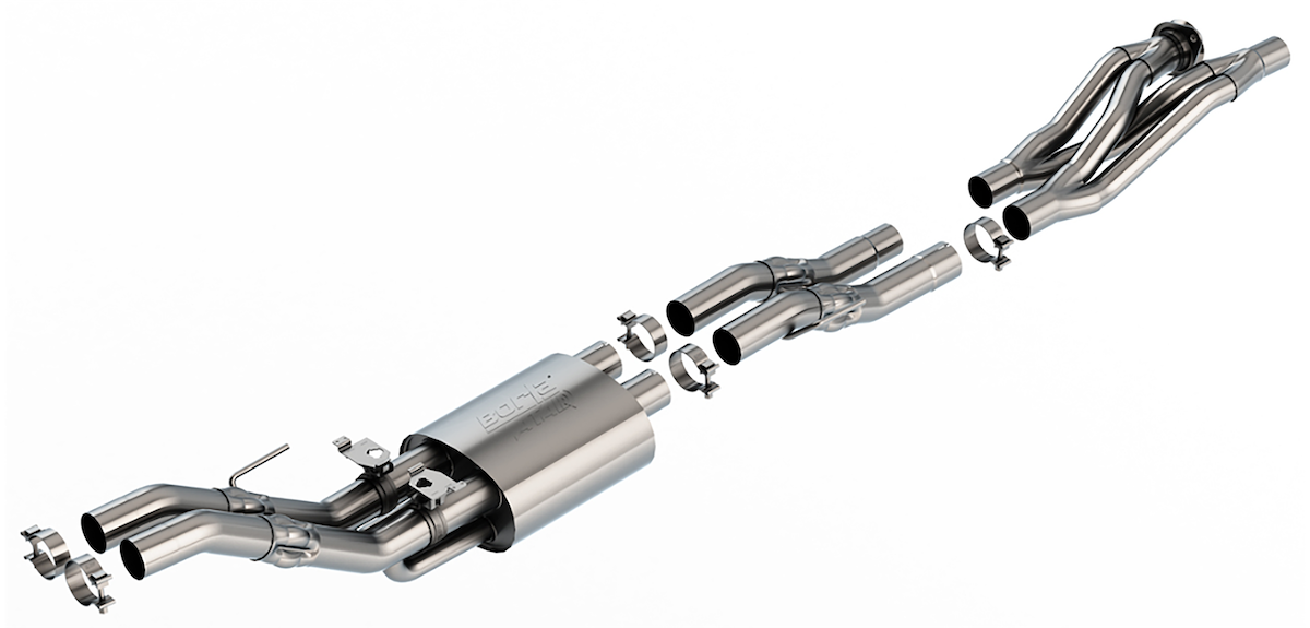 performance exhaust borla exploded view