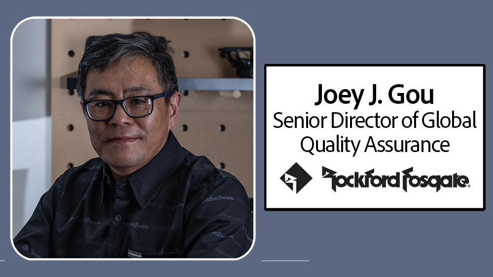 Rockford Fosgate appoints Joey Gou Senior Director of Global Quality Assurance
