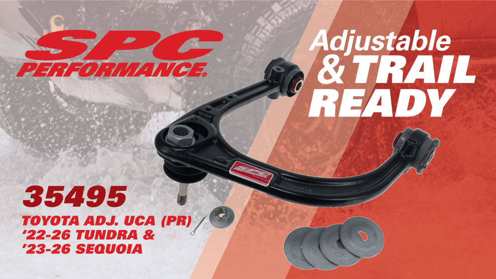 2022-26 Toyota Tundra Adjustable Upper Control Arms
