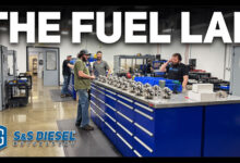 Inside a diesel performance shop