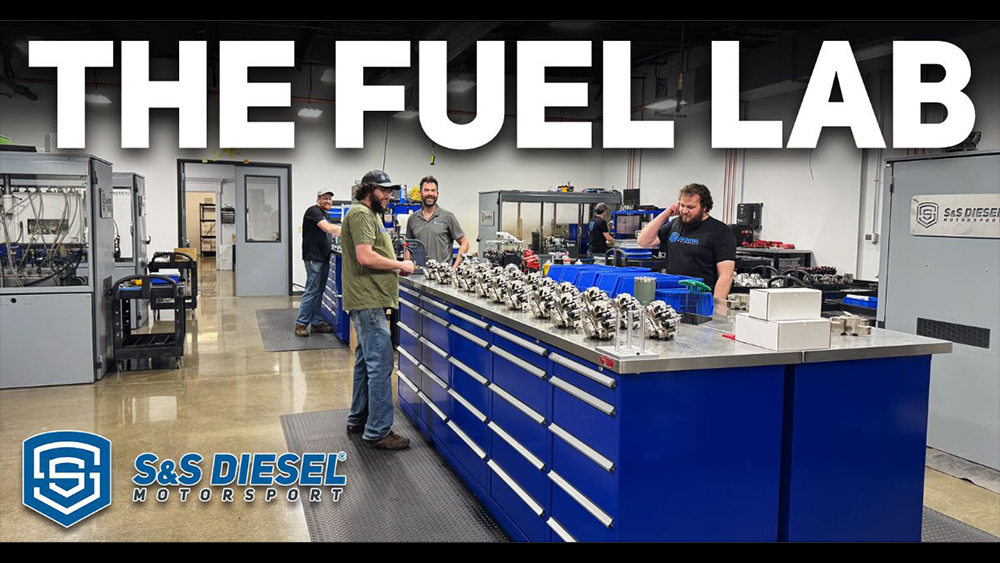 Inside a diesel performance shop