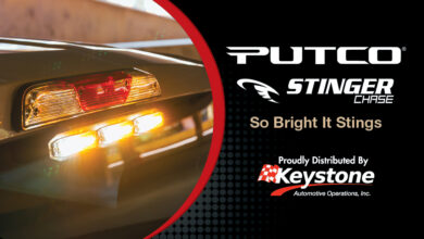 The Putco Stinger Chase adds rear-facing safety lighting