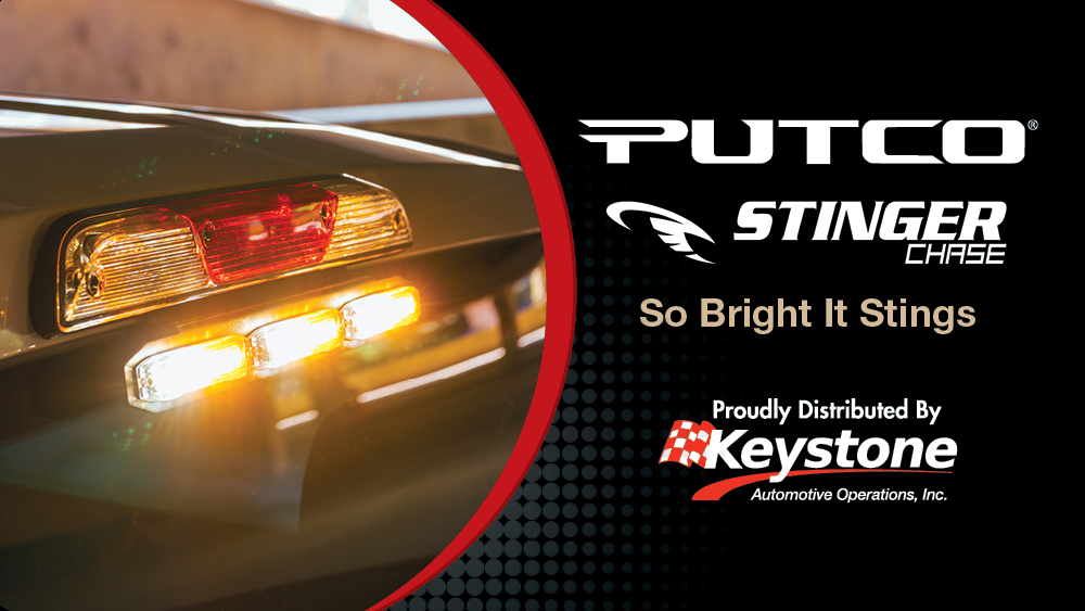 The Putco Stinger Chase adds rear-facing safety lighting