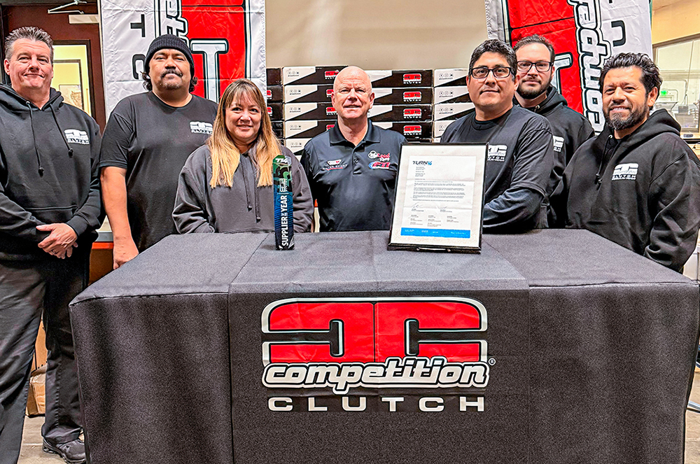 Turn 14 Supplier Award Competition Clutch