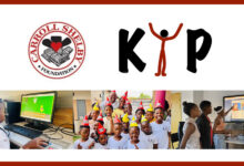 Picture of kids in classrooms