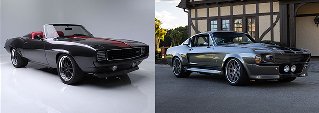 1969 Chevrolet Camaro Baldwin Motion custom speedster_1967 Ford Mustang Eleanor Tribute Edition