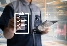 Auto mechanics use tablets with state-of-the-art interactive diagnostic software