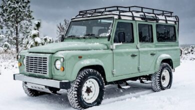 ecd auto design heritage line hero photo green suv