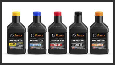 Freedom Series Diesel Lubricant Product Line on white background