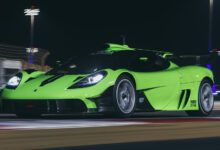 GMA T.50s at the Bahrain International Circuit