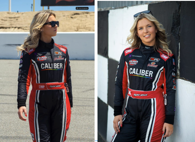 granatelli kylie glick race suit marketing photos