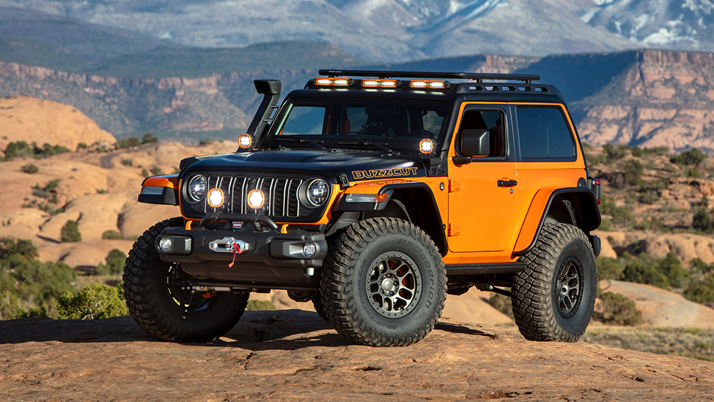 Jeep Wrangler BUZZCUT Concept