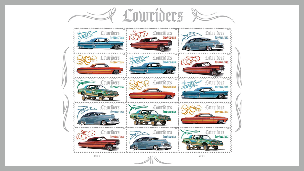 Lowriders Stamp Sheet