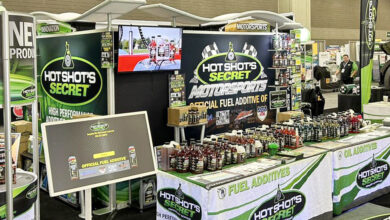 Hot Shot's Secret's booth at 2026 Mid-America Trucking Show