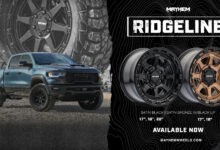 Photo of Ram truck and two wheels.