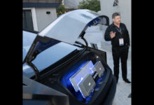 Open car truck with Modus amps