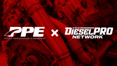 Pacific Performance Engineering and Diesel Pro Network logos