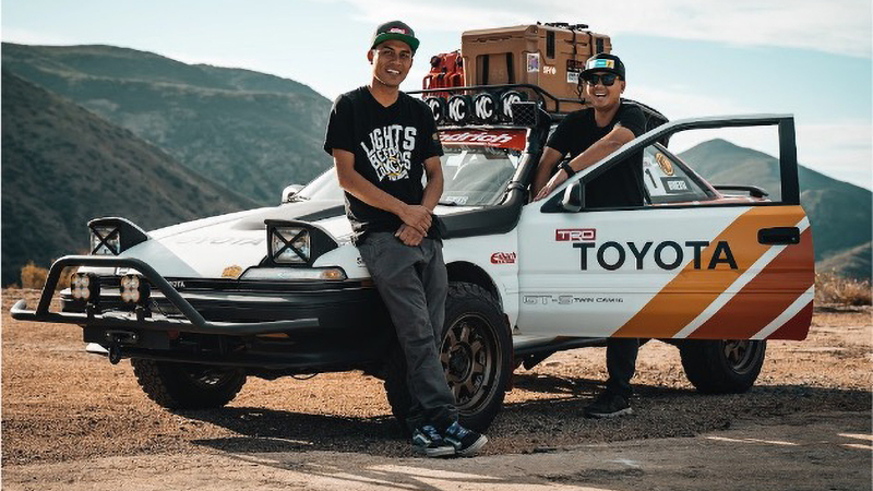 Randy and Will Wimenta next to AWDROLA