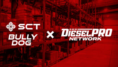SCT, Bully Dog and Diesel Pro Network logos