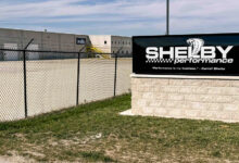 Shelby Performance Bristol sign outside of facility
