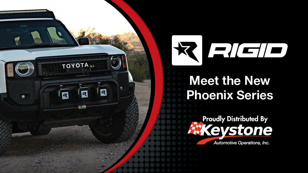 Rigid Phoenix Series Pod Lights With Hybrid Optics & Swappable Lenses