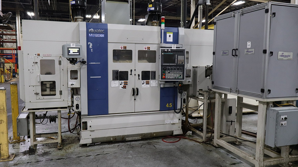 2021 Muratec MW120EX Gantry Loading Twin Spindle CNC Lathe