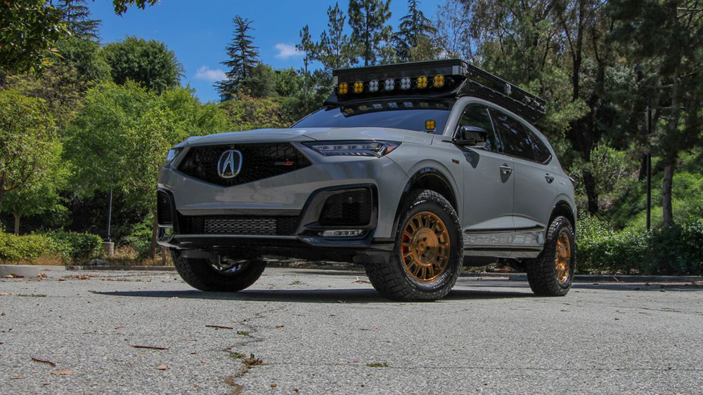 2026 Acura MDX Type S Overland Concept from low angle