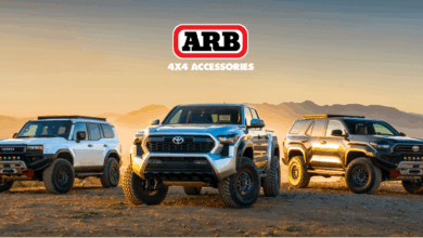 arb 4x4 accessories off-road trucks graphic with logo