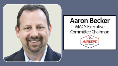 Aaron Becker Elected MACS Executive Committee Chairman