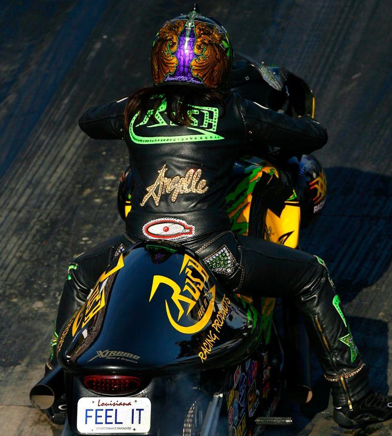 Angelle Sampey at NHRA Carolinas Nationals Day 3