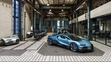BUGATTI Tourbillon BTS in showroom