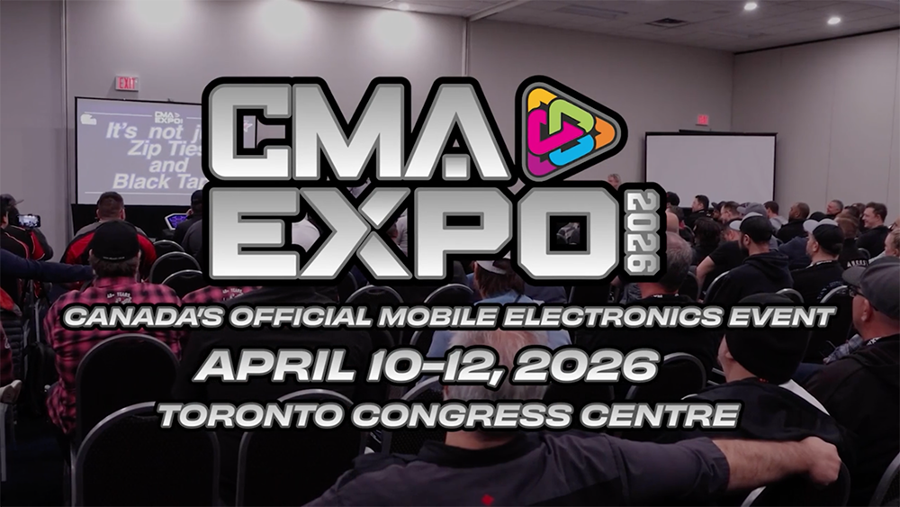 CMA Expo logo over classroom full fo people