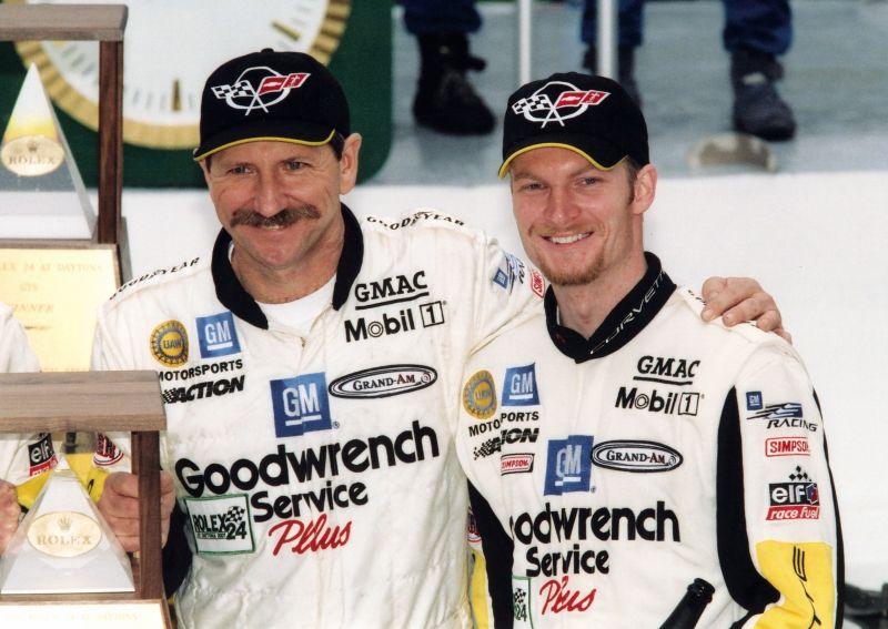 Dale Earnhardt and Dale Earnhardt Jr