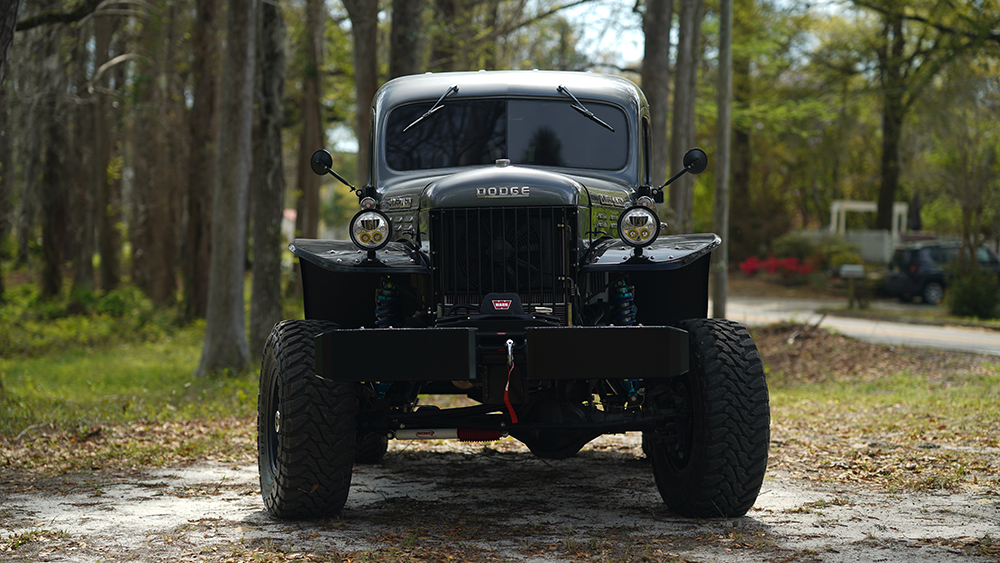 Desert Power Wagons Dodge WC-53 head on