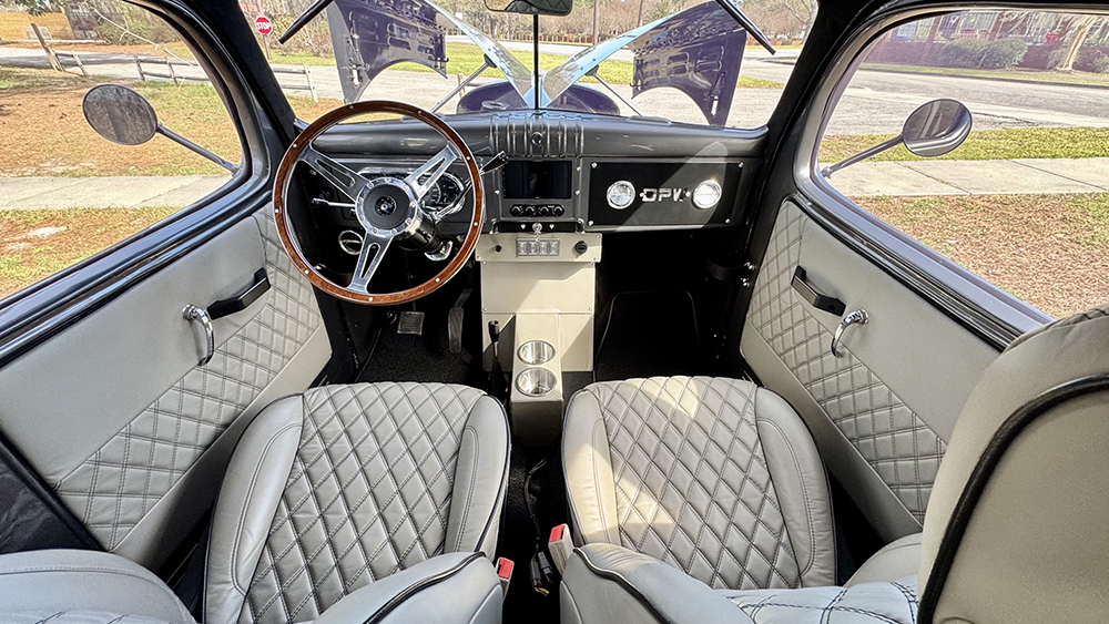 Desert Power Wagons Dodge WC-53 interior