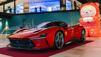 Ferrari on display at Concours ROYALMOUNT