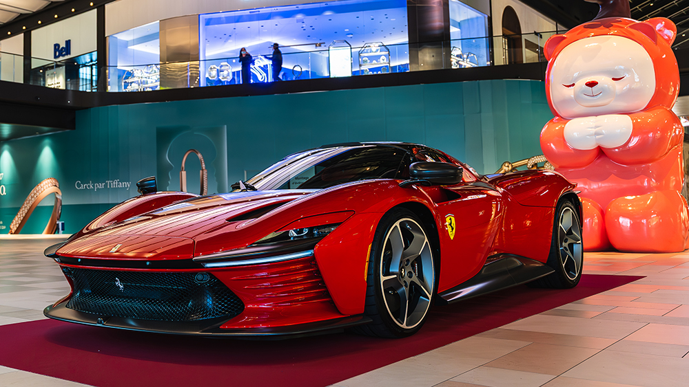 Ferrari on display at Concours ROYALMOUNT
