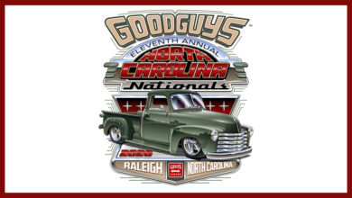 Goodguys 11th Griot’s Garage North Carolina Nationals logo