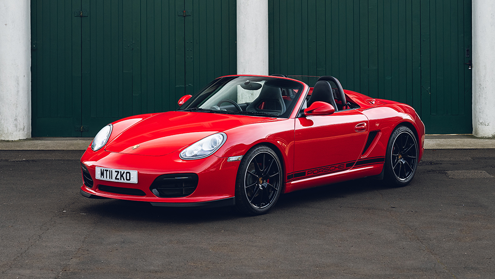 Guards Red Porsche 987 Boxster Spyder ©JORDAN BUTTERS