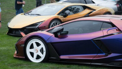Lamborghini Revueltos at Concorso Italiano Nic Coury Image