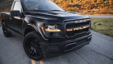 roush nitemare f-150 package front quarter