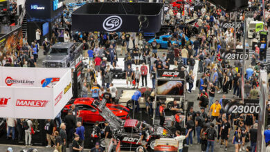 SEMA Show exhibitor floor