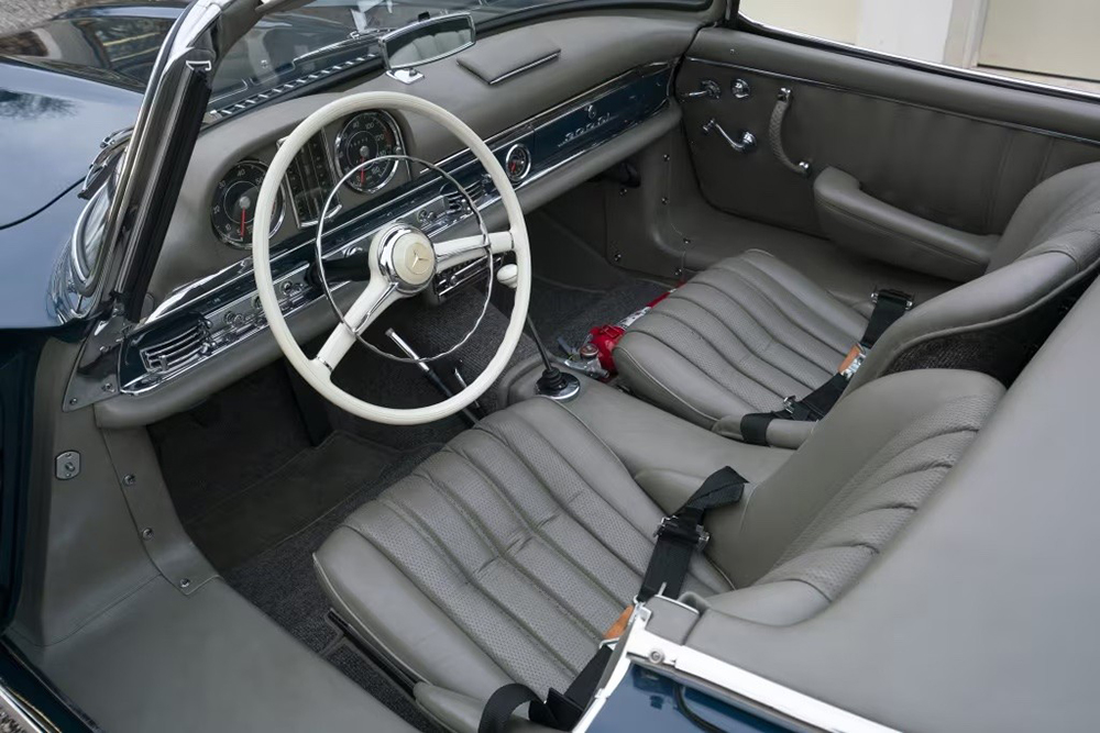 Interior of Signature 300SL car
