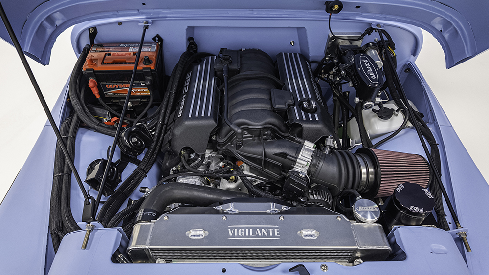 Vigilante Scrambler Jeep engine