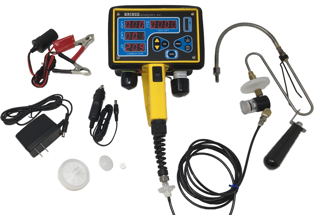 5-gas exhaust gas analyzer