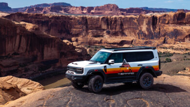 the G700 Whistling Arrow parked at Moab