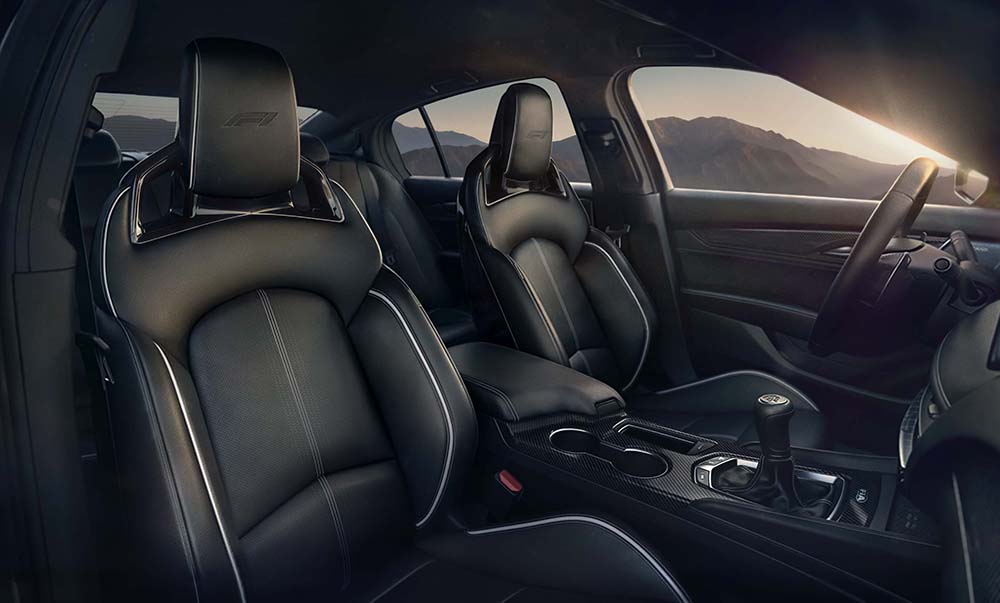 2026 Cadillac CT5 Blackwing F1 interior