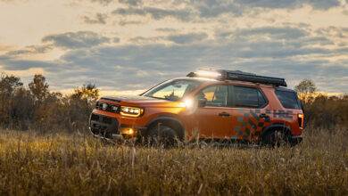 2026 Passport TrailSport HRC Concept at dusk with lights on