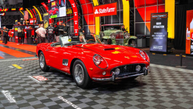 1963 Ferrari 250 GT SWB California Spyder at Mecum Auction